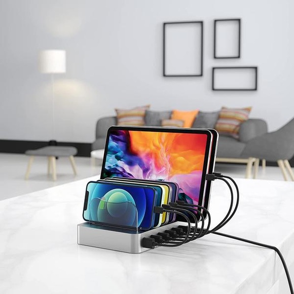 USB 6 Port Charging Station - Picture 2 of 7